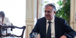 O υπουργός Εσωτερικών, Τάκης Θεοδωρικάκος/ Φωτογραφία: Nick Paleologos / SOOC