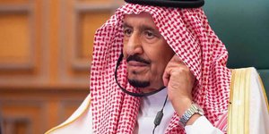  Ο βασιλιάς Σαλμάν της Σαουδικής Αραβίας