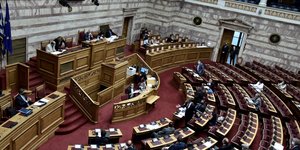 Η αίθουσα της Βουλής