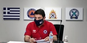 Ο υφυπουργός Πολιτικής Προστασίας, Νίκος Χαρδαλιάς / Φωτογραφία: EUROKINISSI/ΒΑΣΙΛΗΣ ΡΕΜΠΑΠΗΣ