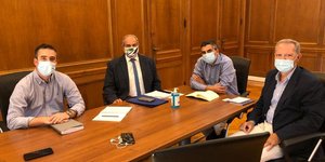 Συνάντηση Χρίστου Δήμα με τον Πρόεδρο και τον Διευθύνοντα Σύμβουλο του ΕΛΓΟ Δήμητρα