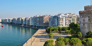 Θεσσαλονίκη πανοραμική άποψη Λευκός Πύργος