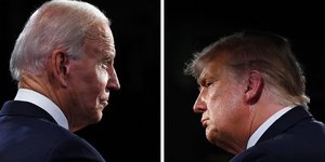 Tζο Μπάιντεν και Ντόναλντ Τραμπ 