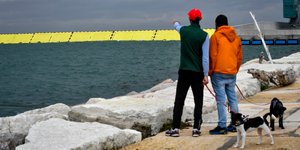 To φράγμα MOSE στη λιμνοθάλασσα της Βενετίας