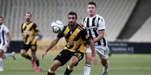Σβάρνας-Τζόλης από φάση ΑΕΚ-ΠΑΟΚ