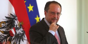 Ο υπουργός Εξωτερικών της Αυστρίας Αλεξάντερ Σάλενμπεργκ