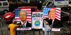 Τζο Μπάιντεν και Ντόναλντ Τραμπ 