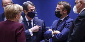 αναστασιαδης, μερκελ, μακρον