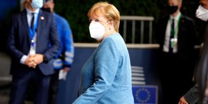 Η Ανγκελα Μέρκελ φτάνει στις Βρυξέλλες