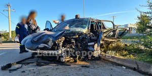 Λαμία: Τροχαίο με Μητροπολίτη