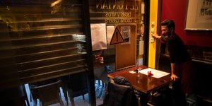 Κλειστά καφέ και εστιατόρια στο Βέλγιο