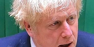 Ο Μπόρις Τζόνσον σε ομιλία του στο κοινοβούλιο