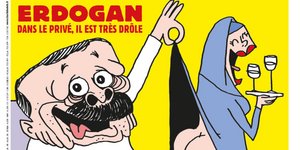 Charlie Hebdo για τον Ερντογάν