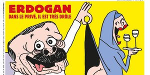 Το σκίτσο του Charlie Hebdo για τον Ερντογάν
