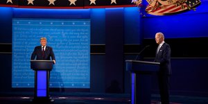 Μπάιντεν και Τραμπ πριν το πρώτο debate