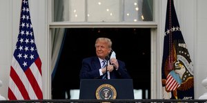 ΗΠΑ-κορωνοϊός: Ο πρόεδρος Τραμπ δεν είναι πλέον μεταδοτικός