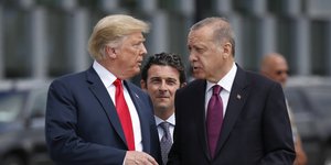 Ντόναλντ Τραμπ με Ερντογάν
