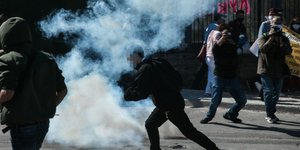 Επεισόδια μαθητικό συλλαλητήριο