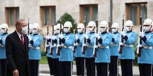 Ο Τούρκος πρόεδρος Ρετζέπ Ταγίπ Ερντογάν