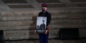 Ο καθηγητής Σαμιέλ Πατί που δολοφονήθηκε στη Γαλλία