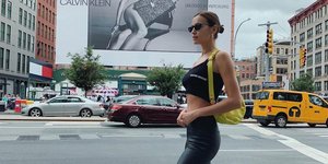 Η Ιρίνα Σάικ με την κόρη της 