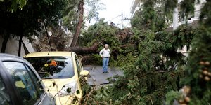Κακοκαιρία στο Νέο Ηράκλειο