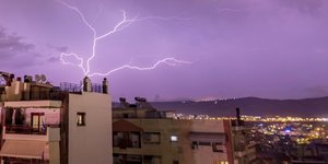 Καταιγίδα στην Θεσσαλονίκη