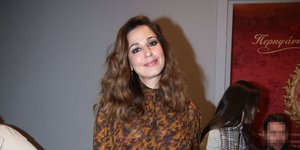 Η Κατερίνα Παπουτσάκη με φόρεμα