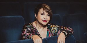 Η Κατιάνα Μπαλανίκα στο θέατρο