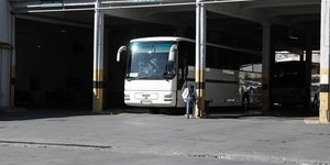 Λεωφορείο των ΚΤΕΛ στα Λιόσια