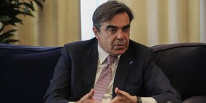 Ο αντιπρόεδρος της Κομισιόν, Μαργαρίτης Σχοινάς