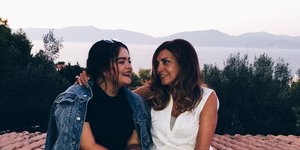 Η Μαριτίνα Ντενίση με τη μητέρα της, Μιμή Ντενίση