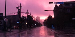 Μάτι του κυκλώνα Ζέτα στη Νέα Ορλεάνη