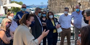 Λίνα Μενδώνη στην Κω