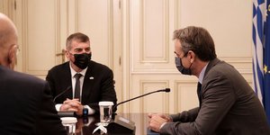 Συνάντηση Μητσοτάκη με τον ΥΠΕΞ του Ισραήλ