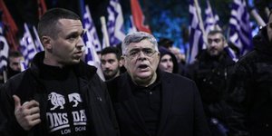Ηλίας Κασιδιάρης και Νίκος Μιχαλολιάκος