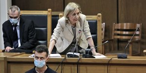 Η εισαγγελέας στη δίκη της Χρυσής Αυγής