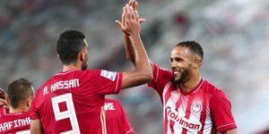 Χασάν και Ελ Αραμπί πανηγυρίζουν