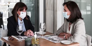 Σακελλαροπούλου με Διαμαντοπούλου