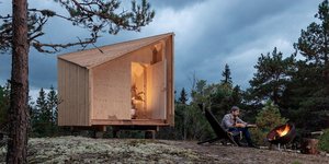  Μια ξύλινη καμπίνα απάντηση στον κορωνοϊό