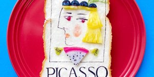 Τοστ που μοιάζει με έργο τέχνης