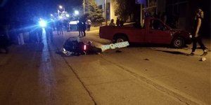 Τροχαίο δυστύχημα στο Αργος με μηχανή και αγροτικό