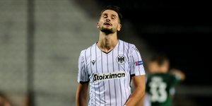 Ο Τσόλακ του ΠΑΟΚ απογοητευμένος