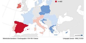 Ο χάρτης με τις θέσεις εργασίες που χάθηκαν κατά τη διάρκεια του lockdown
