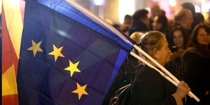 H ένταξη της Βόρειας Μακεδονίας στην ΕΕ είναι πάγιο αίτημα της πλειοψηφίας των πολιτών της