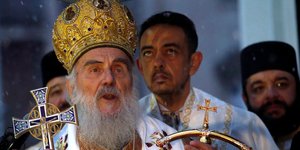 O Πατριάρχης Σερβίας Ειρηναίος