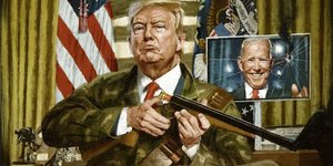 To εύγλωττο εξώφυλλο του Spiegel για τον Ντόναλντ Τραμπ 