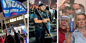 Οπαδοί του Τραμπ πολιόρκησαν εκλογικά κέντρα