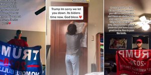 Οπαδοί του Τραμπ στο TikTok μαζεύουν τις σημαίες υπέρ της επανεκλογής του 