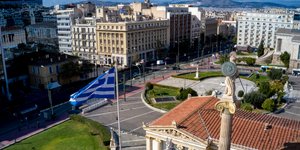 αγαλμα Αθηνάς από ψηλά